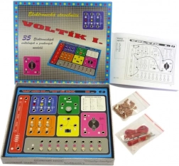 Elektronická stavebnice Voltík I – 35 modelů bez pájení