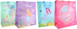 Dárková taška mořská panna plastová 32 × 36 × 12 cm
