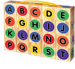 Pěnové vzdělávací kostky s písmenky, čísly a obrázky, 20 ks