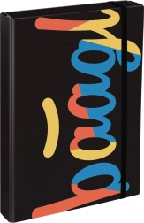 Desky na školní sešity formátu A4 Jumbo s motivem Logo Mix