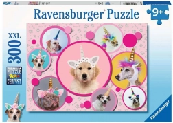 Ravensburger puzzle Jednorožčí štěňata 300 dílků