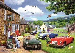 Puzzle Odpočinkový den v údolí 1000 dílků