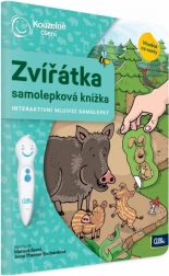 Samolepková knížka Zvířátka s Kouzelným čtením