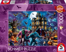 Puzzle Halloweenská noc 1000 dílků SCHMIDT