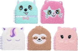 Linkovaný spirálový zápisník 17x17 cm, 80 stran