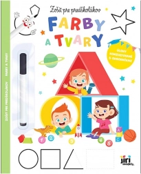 Sešity pro předškoláky – barvy a tvary (stíratelné stránky)