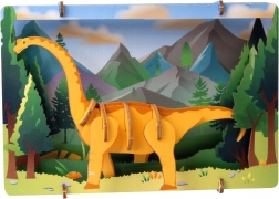 EscapeWelt 3D dřevěné puzzle Brontosaurus