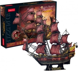 3D puzzle Queen Anne’s Revenge – 391 dílků