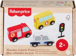 Dřevěná vozidla set Fisher-Price