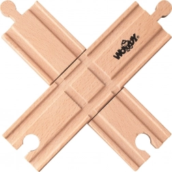 Železniční křížení pro dřevěné vláčkodráhy