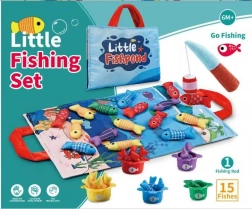 měkká senzorická sada na chytání rybiček pro miminka