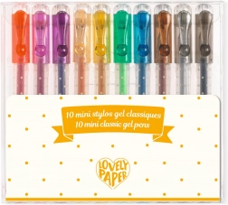 DJECO Sada 10 mini gelových per