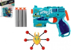 Pěnová pistole s náboji a mimozemšťanem