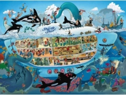 HEYE Puzzle Zábava v ponorce 1500 dílků