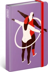 Elegantní zápisník Tomski & Polanski s linkovanými stranami