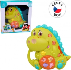 Piánko dinosaurus se světlem a zvuky