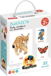 Obrázkové karty na provázku: Zvířata