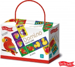 Domino Far Far Land barevné s obrázky
