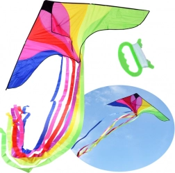 Velký lehký drak s barevnými stuhami