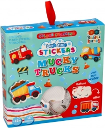 Měnící barvu koupelnové samolepky náklaďáky