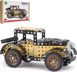 Merkur Auto veterán kovová stavebnice 312 dílků
