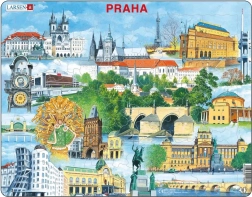 Puzzle Praha památky 66 dílků