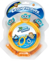 vodní hra chyť kačenky – kroužky do vody