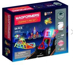 Magnetická stavebnice Magformers Dynamic Flash 54 dílků
