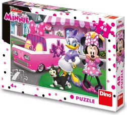Puzzle Minnie a Daisy 48 dílků
