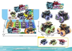 Terénní auto na setrvačník