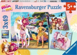 Puzzle Mia a já 3x49 dílků