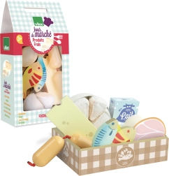 Vilac dřevěná sada čerstvé potraviny