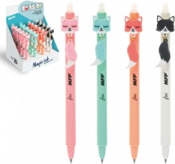 Gumovací kuličkové pero s motivem Lišky