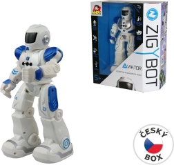 Robot Viktor 27 cm s 21 funkcemi v modré barvě