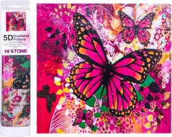 Diamantové malování třepotání křídel 30 × 40 cm