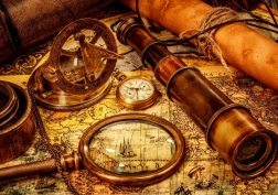 Puzzle GRAFIKA Cestovatel 1000 dílků