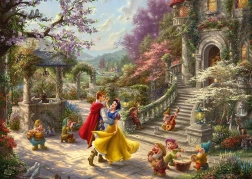 Puzzle SCHMIDT DISNEY sněhurka tančící ve slunečních paprscích – 1000 dílků