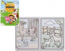 Omalovánka Maluj vodou – Farma