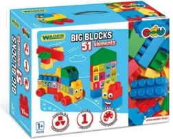 Stavebnice Velké Kostky 51 Ks
