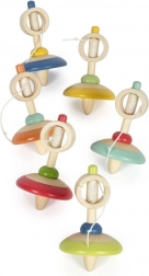 Dřevěná káča s provázkem