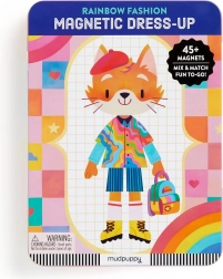 magnetická oblékací sada rainbow fashion mudpuppy