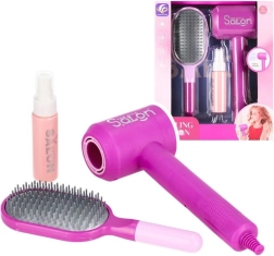 Kadeřnická sada pro děti s fénem a doplňky