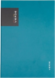 Záznamní kniha A5 VERDE Milano, 96 listů, linkovaná