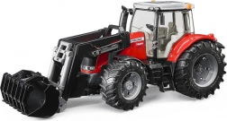 Traktor Bruder Massey Ferguson 7624 s čelním nakladačem