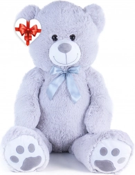 Rappa velký plyšový medvěd 100 cm s mašlí a visačkou