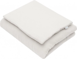 Mušelínový set s výplní ecru 70 × 80 cm