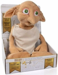 Plyšový skřítek Dobby 30 cm HARRY POTTER – mluvící a polohovatelný