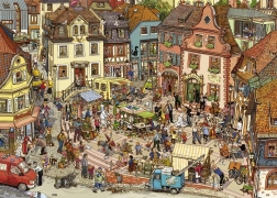 Heye puzzle Tržiště 1000 dílků