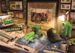 Ravensburger puzzle JOHN DEERE pracovní stůl XXL 500 dílků