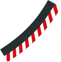 vnější krajnice pro klopenou zatáčku 3/30° pro autodráhy CARRERA EVOLUTION, DIGITAL 132 a DIGITAL 124